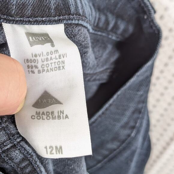 Levi’s 12M Curvy Cut Bootcut Jeans Women Blue Stretch Mid Rise Denim Colombia - Picture 3 of 5